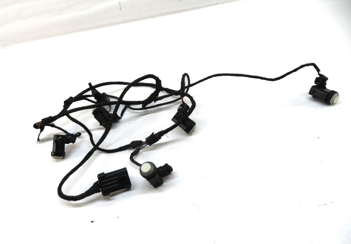 Thumbnail 2: 2008 MERCEDES GL450 (X164) FRONT PDC PARK SENSOR SET w/ HARNESS (CALCITE WHITE)