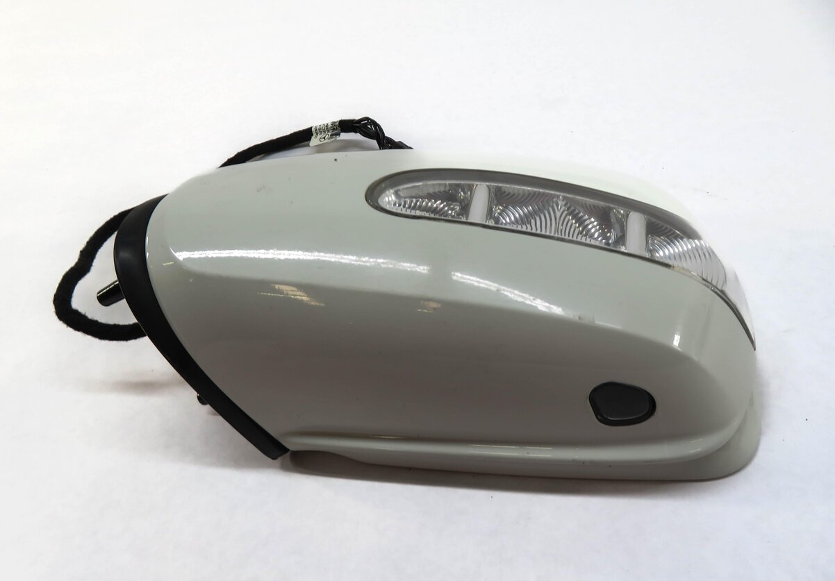 Thumbnail 6: 06-08 MERCEDES GL ML R CLASS (W164 W251 X164) LEFT PFOLD AUTODIM MIRROR (WHITE)