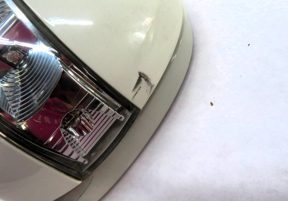 Thumbnail 8: 06-08 MERCEDES GL ML R CLASS (W164 W251 X164) LEFT PFOLD AUTODIM MIRROR (WHITE)
