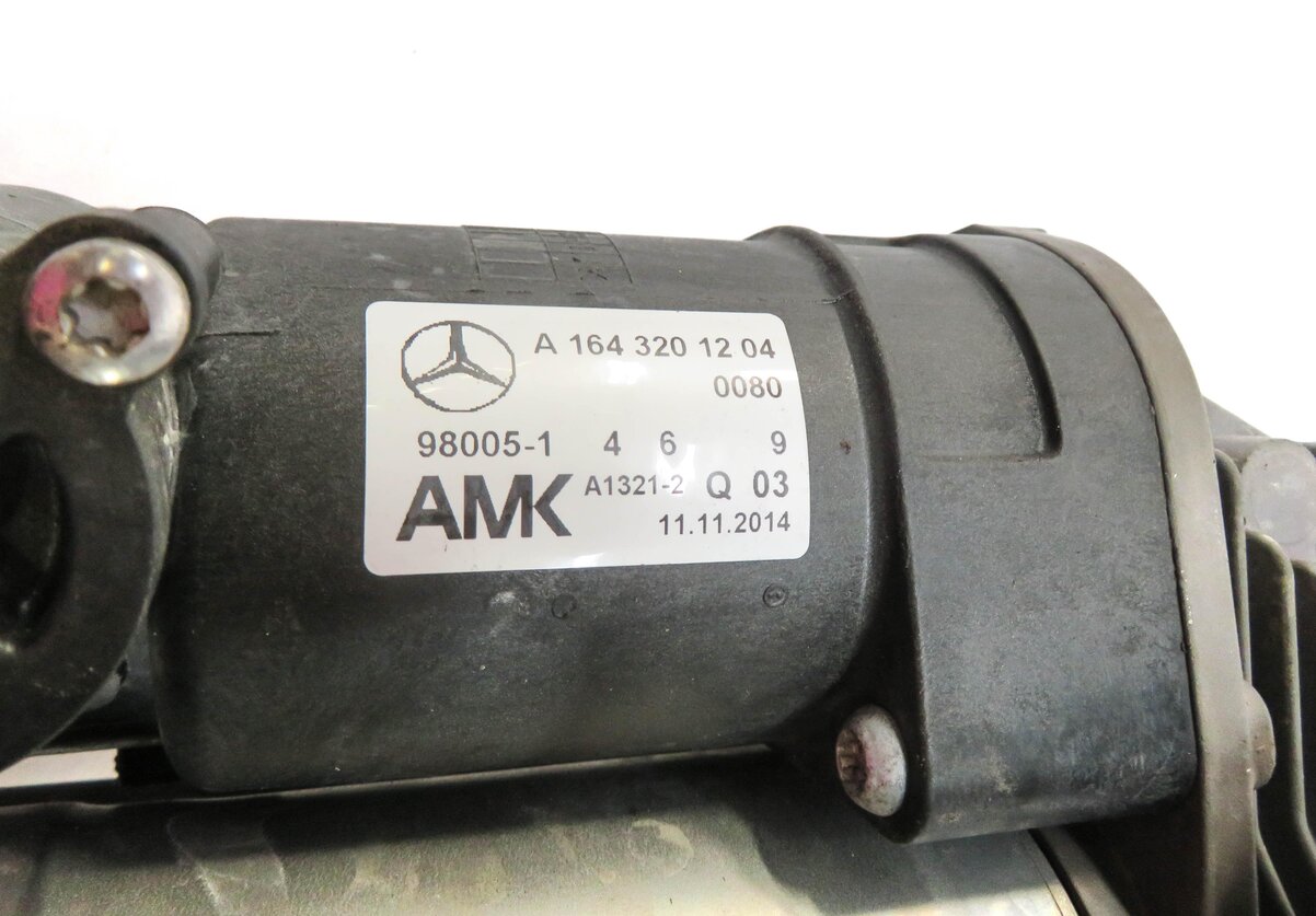 Thumbnail 6: 06-11 MERCEDES BENZ GL ML CLASS (X164 W164) AIR SUSPENSION COMPRESSOR PUMP MOTOR
