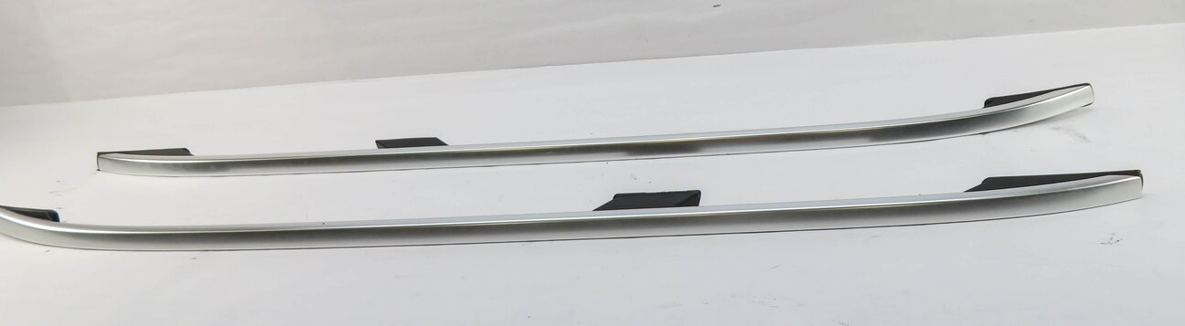 2014 MERCEDES ML350 (W166) ROOF LEFT RIGHT ROOF LUGGAGE RACK SET 2 (CHROME)