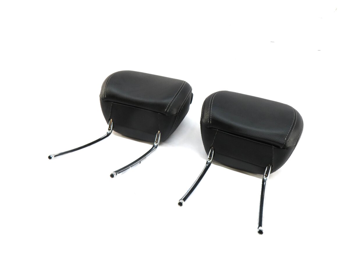 12-14 MERCEDES ML GL (X166 W166) FRONT LEFT AND RIGHT SEAT HEADREST SET2 (BLACK)