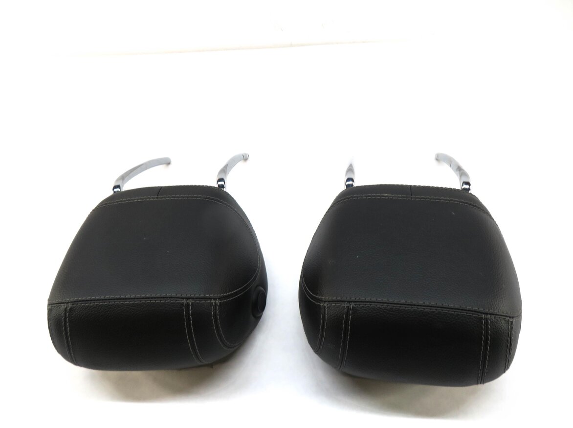Thumbnail 4: 12-14 MERCEDES ML GL (X166 W166) FRONT LEFT AND RIGHT SEAT HEADREST SET2 (BLACK)