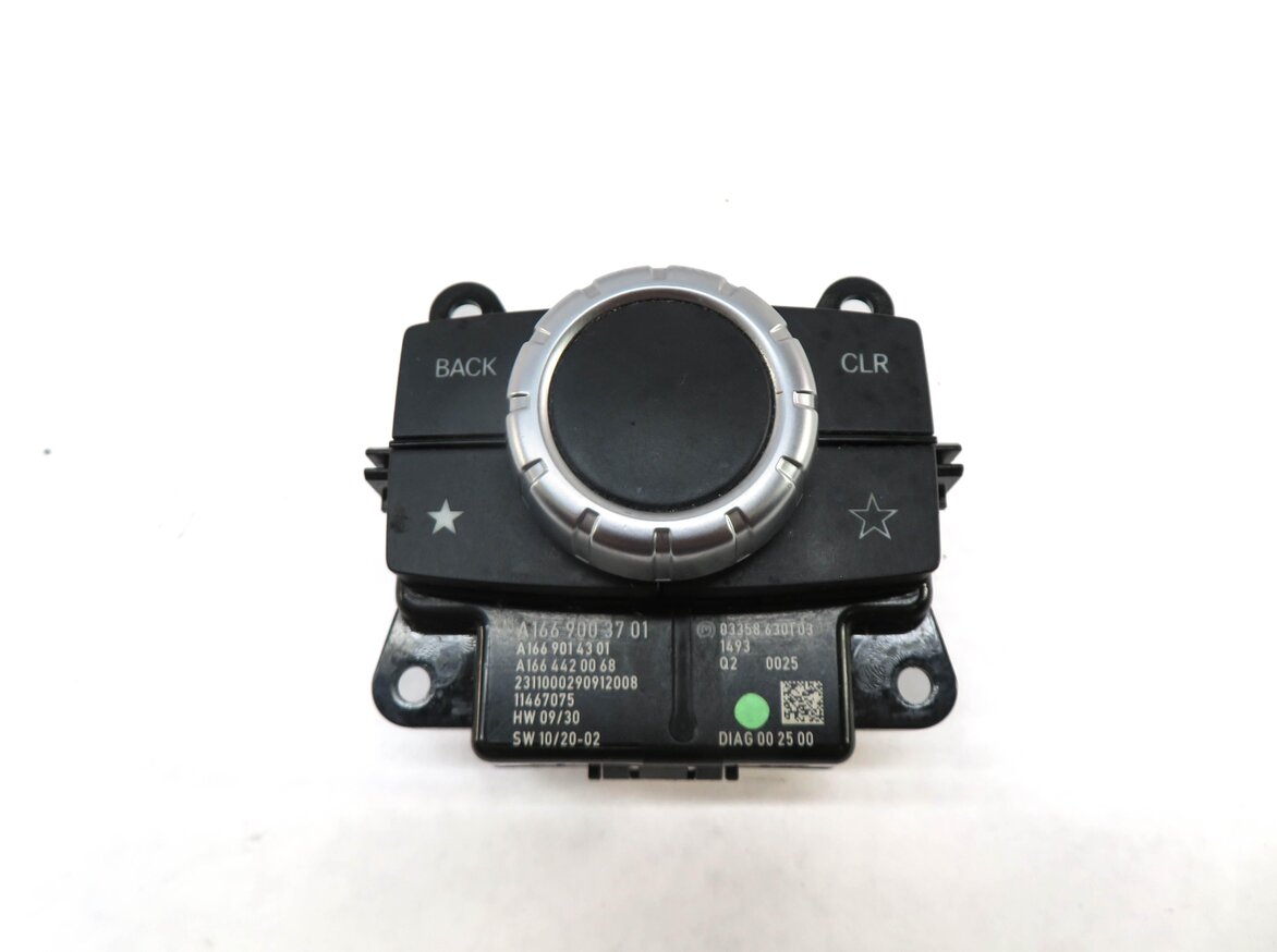 Thumbnail 2: 2012-2013 MERCEDES G550 GL350 GL450 GL550 ML350 ML550 (W166 X166) RADIO GPS KNOB