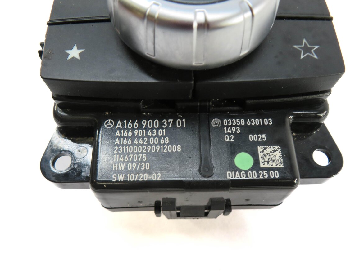 Thumbnail 5: 2012-2013 MERCEDES G550 GL350 GL450 GL550 ML350 ML550 (W166 X166) RADIO GPS KNOB