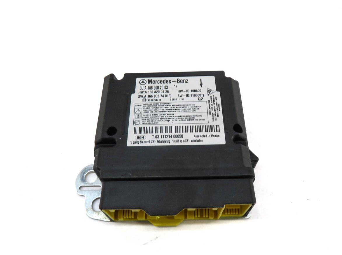 Thumbnail 2: 12-15 MERCEDES G63 GL ML CLASS (W166 X166 X463) SRS SAFETY BAG CONTROL MODULE