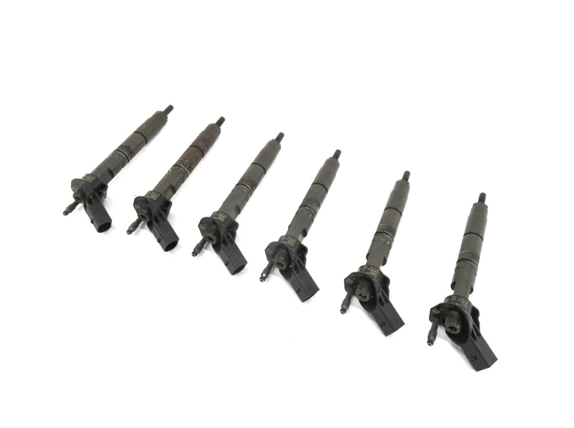 Thumbnail 1: 2012-2017 MERCEDES GL350 GLE350D GLS350D ML350 S350 - DIESEL FUEL INJECTOR SET 6