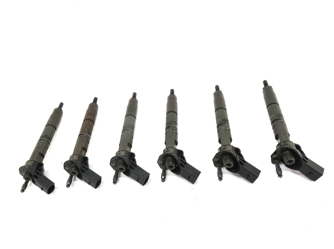 Thumbnail 2: 2012-2017 MERCEDES GL350 GLE350D GLS350D ML350 S350 - DIESEL FUEL INJECTOR SET 6