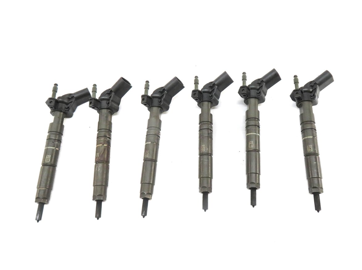 Thumbnail 3: 2012-2017 MERCEDES GL350 GLE350D GLS350D ML350 S350 - DIESEL FUEL INJECTOR SET 6