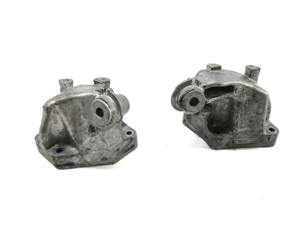 Thumbnail 2: 2014 ML350 (W166) 3.0L DIESEL OM642 LEFT RIGHT ENGINE MOTOR MOUNT BRACKET SET 2