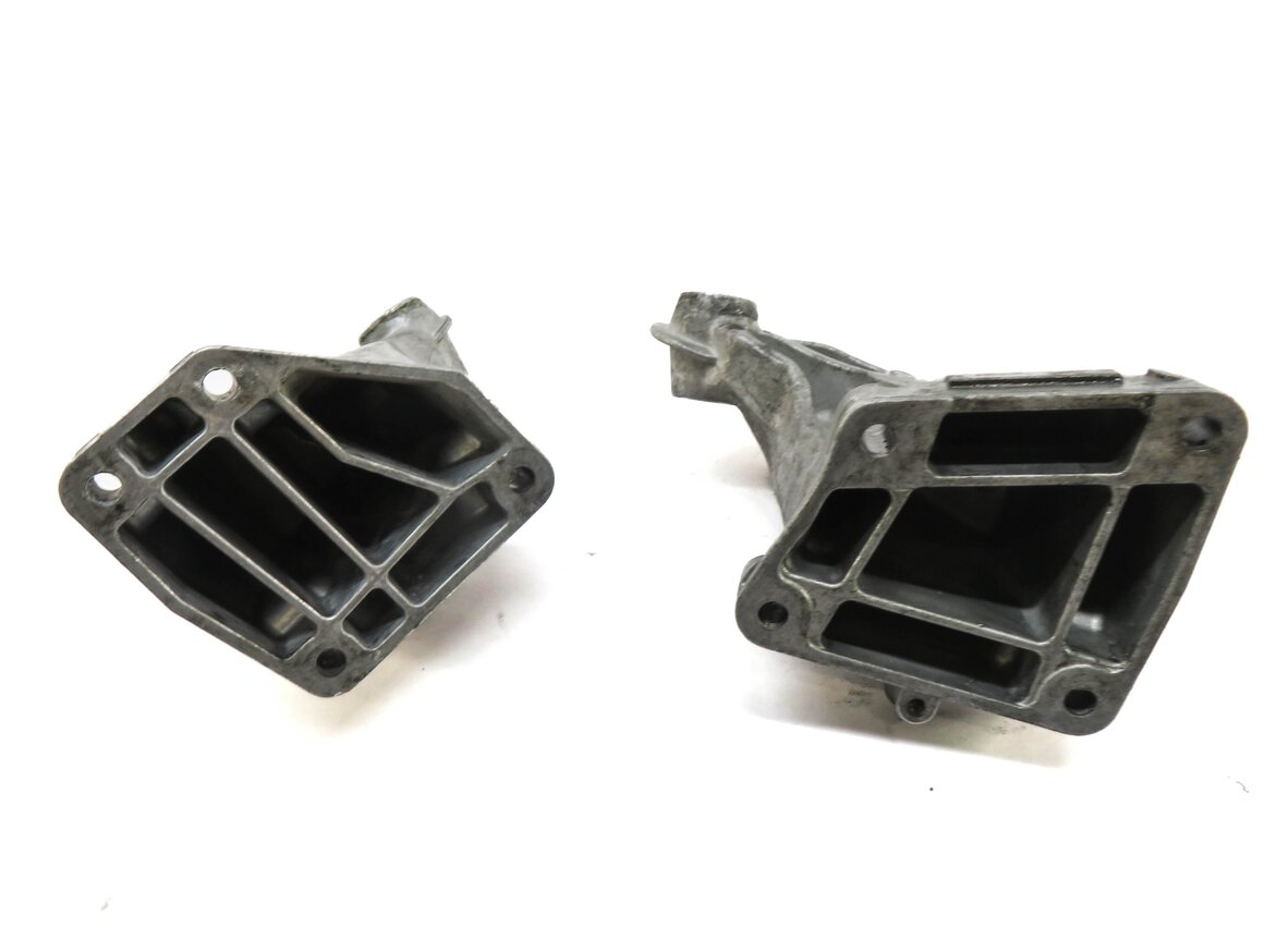 Thumbnail 3: 2014 ML350 (W166) 3.0L DIESEL OM642 LEFT RIGHT ENGINE MOTOR MOUNT BRACKET SET 2