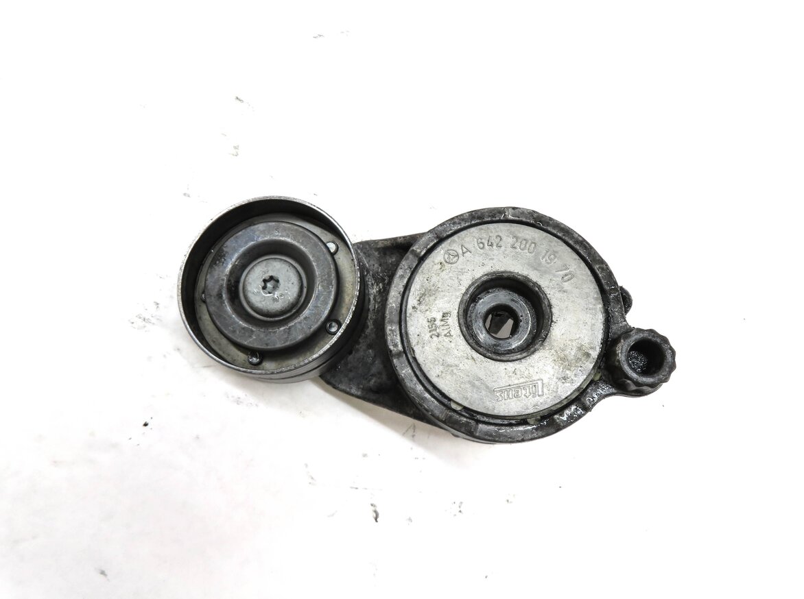 Thumbnail 2: 12-14 ML 13-17 GL GLS X166 W166 3.0L DIESEL (OM642) ENGINE BELT TENSIONER PULLEY