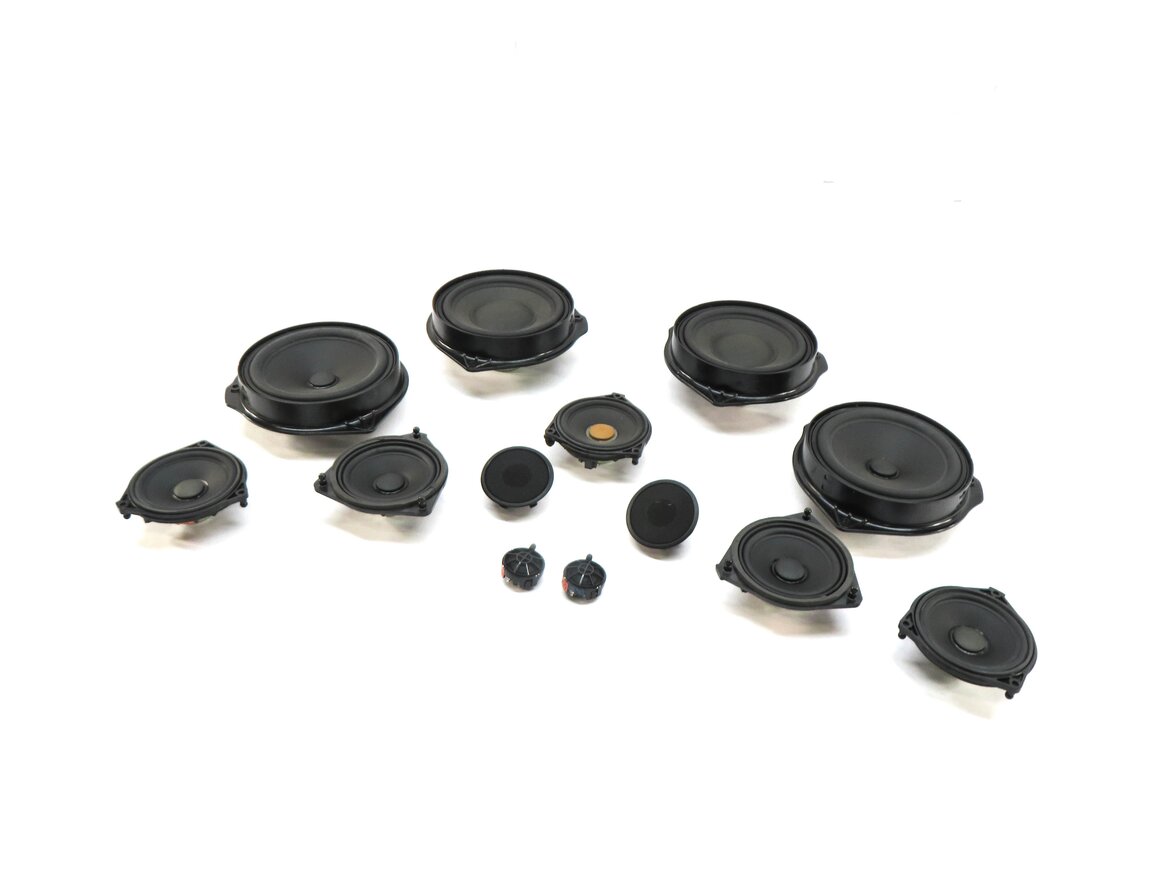 Thumbnail 1: 2014 MERCEDES ML350 (W166) RADIO FRONT LEFT REAR RIGHT LOGIC 7 SPEAKER SET 13