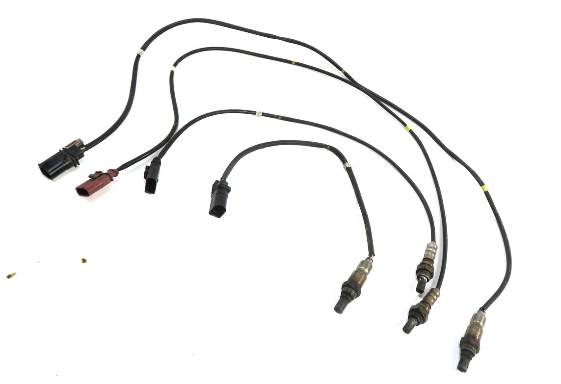 Thumbnail 1: 2014 AUDI Q7 (4L) 3.0L CTWB PRE POST CAT O2 OXYGEN LAMBDA PROBE SENSOR SET-4