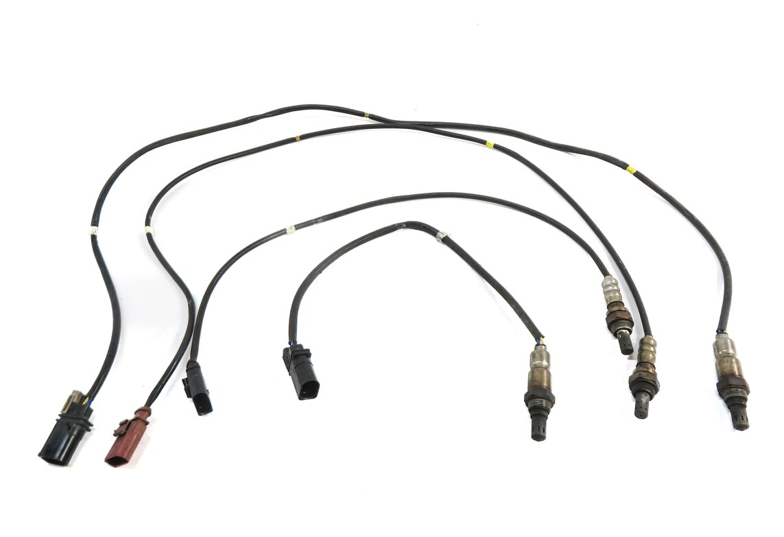 Thumbnail 2: 2014 AUDI Q7 (4L) 3.0L CTWB PRE POST CAT O2 OXYGEN LAMBDA PROBE SENSOR SET-4