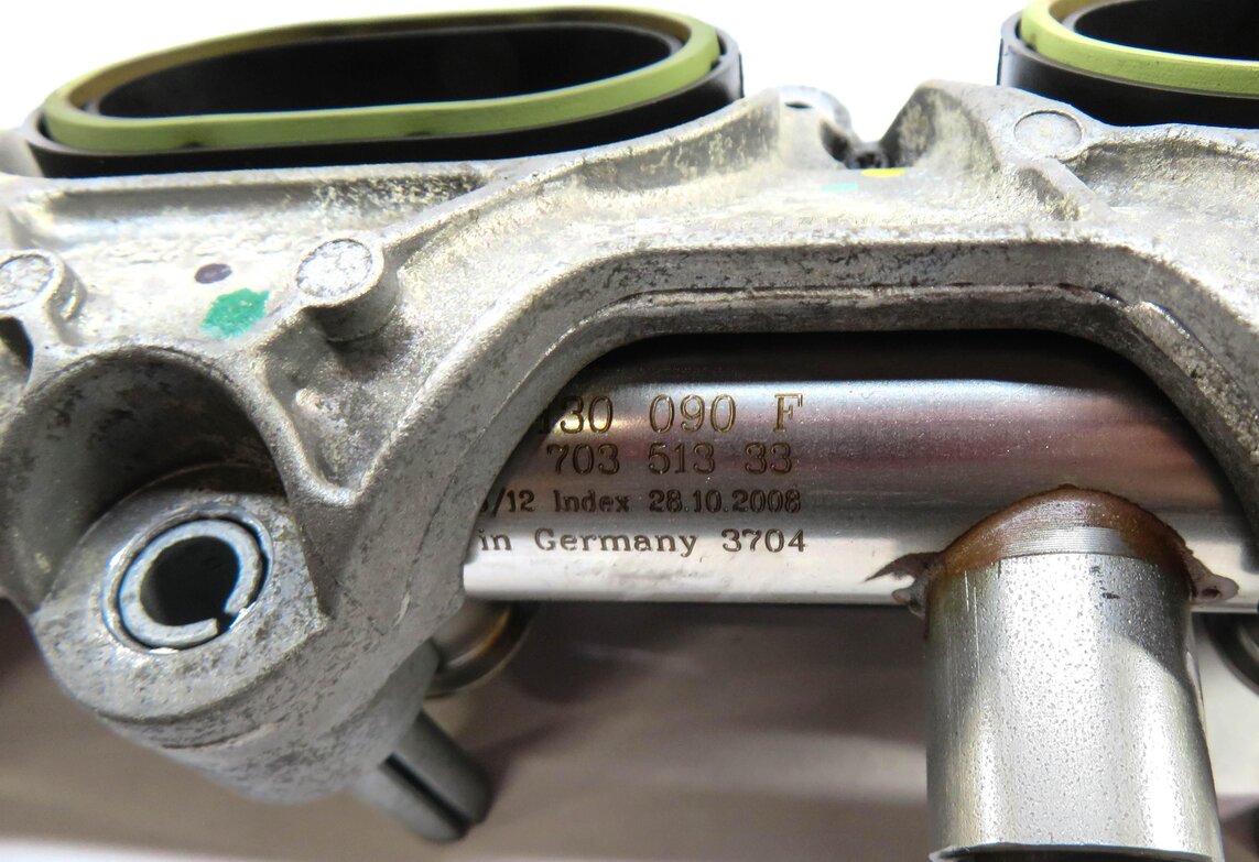 Thumbnail 5: 2014 AUDI Q7 (4L) 3.0L CTWB ENGINE RIGHT LOWER INTAKE MANIFOLD DIFFUSER RAIL