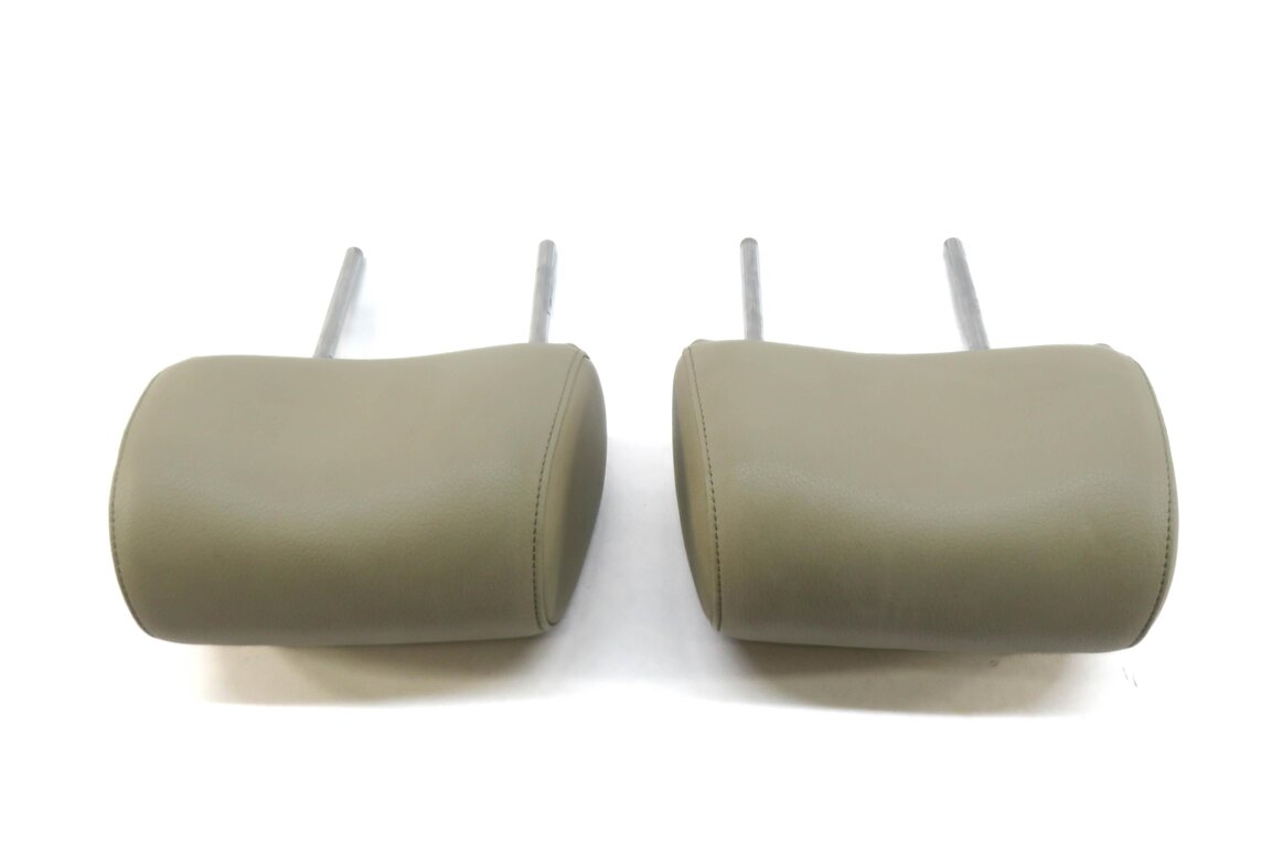Thumbnail 3: 2008-2015 AUDI A6 S6 Q7 (C6 4L) FRONT LEFT & RIGHT SEAT HEADREST SET (BEIGE)