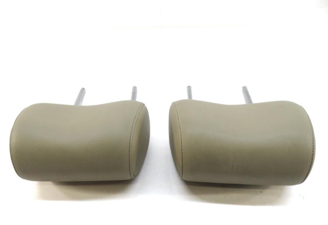 Thumbnail 4: 2008-2015 AUDI A6 S6 Q7 (C6 4L) FRONT LEFT & RIGHT SEAT HEADREST SET (BEIGE)