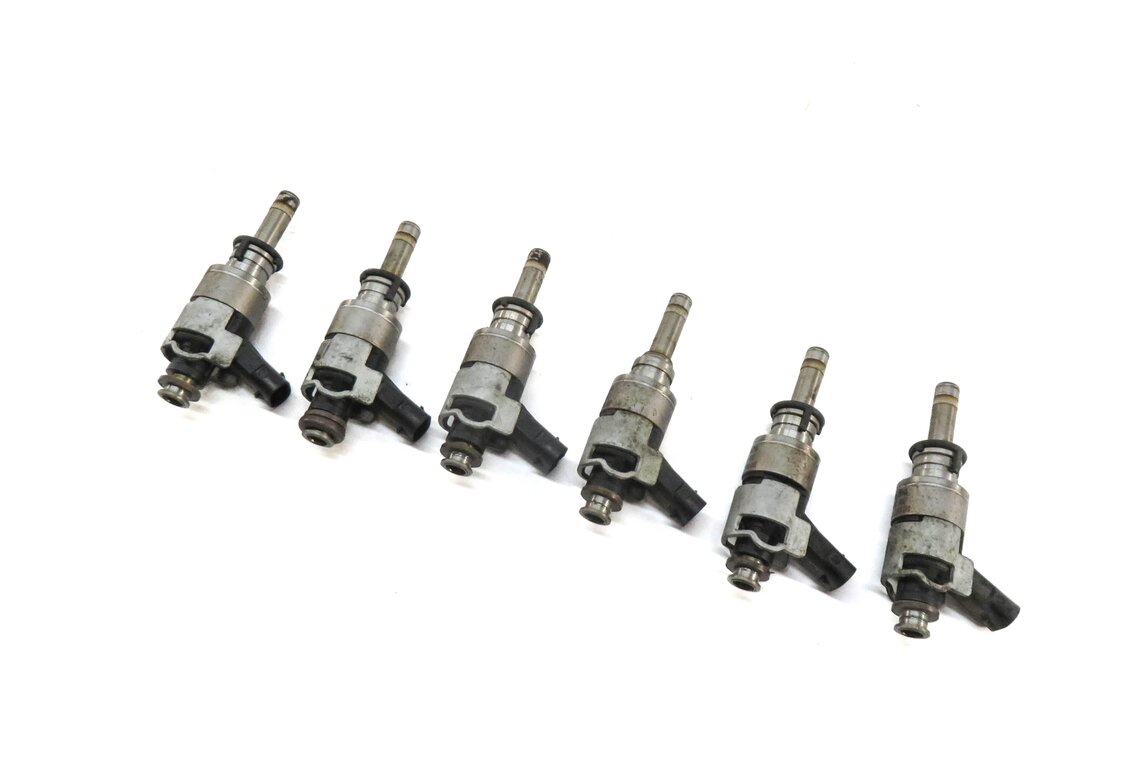 Thumbnail 1: 2011-2015 AUDI A6 A7 A8 Q5 Q7 S4 S5 (C7 D4 4L B8 8R 8T) 3.0L FUEL INJECTOR SET