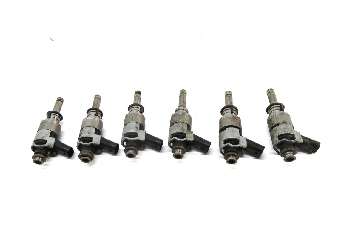 Thumbnail 2: 2011-2015 AUDI A6 A7 A8 Q5 Q7 S4 S5 (C7 D4 4L B8 8R 8T) 3.0L FUEL INJECTOR SET