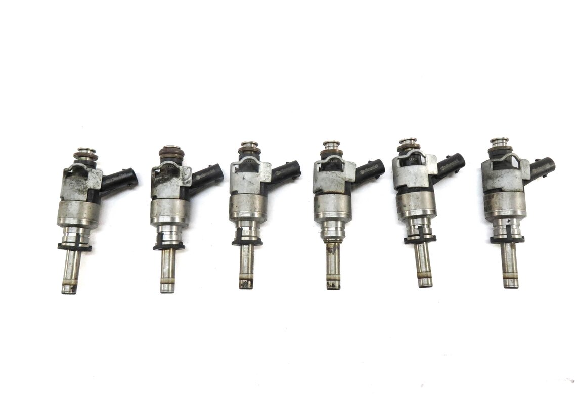 Thumbnail 3: 2011-2015 AUDI A6 A7 A8 Q5 Q7 S4 S5 (C7 D4 4L B8 8R 8T) 3.0L FUEL INJECTOR SET