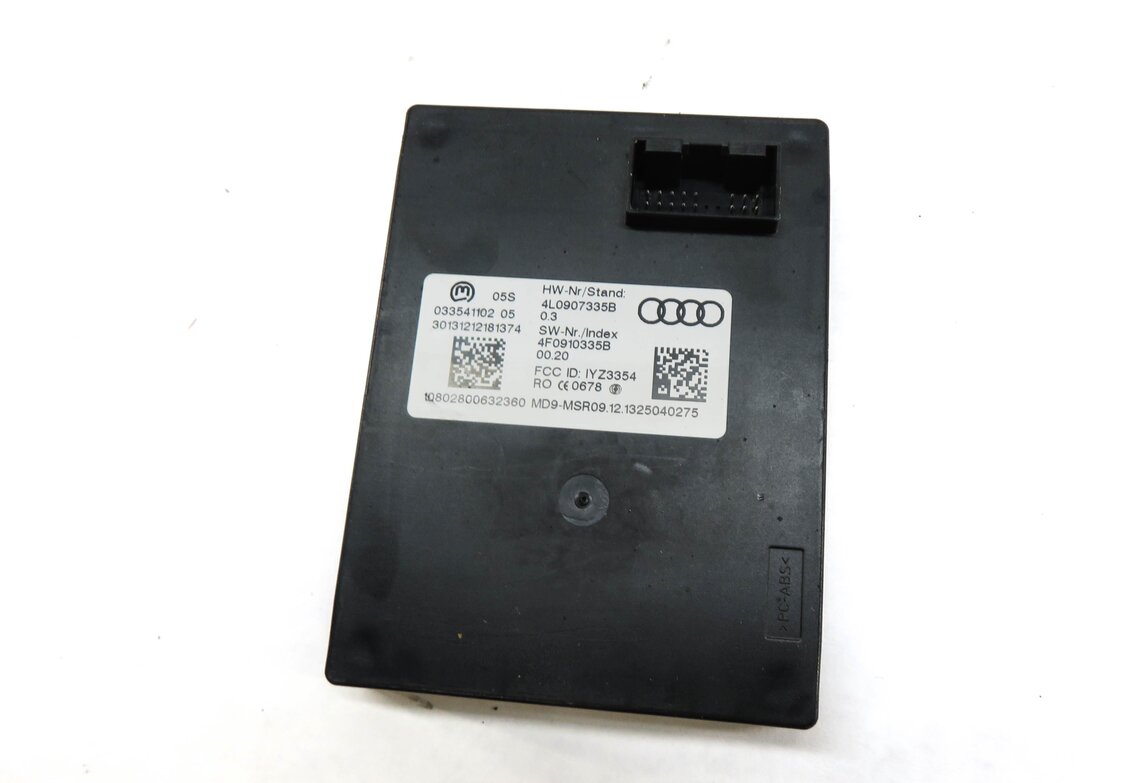 Thumbnail 10: 13-15 AUDI Q7 (4L) 3.0L CTWB SUPERCHARGED ENGINE BCM IMMOBILIZER MODULE KEY SET