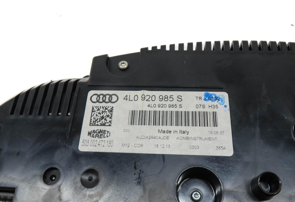 Thumbnail 14: 13-15 AUDI Q7 (4L) 3.0L CTWB SUPERCHARGED ENGINE BCM IMMOBILIZER MODULE KEY SET