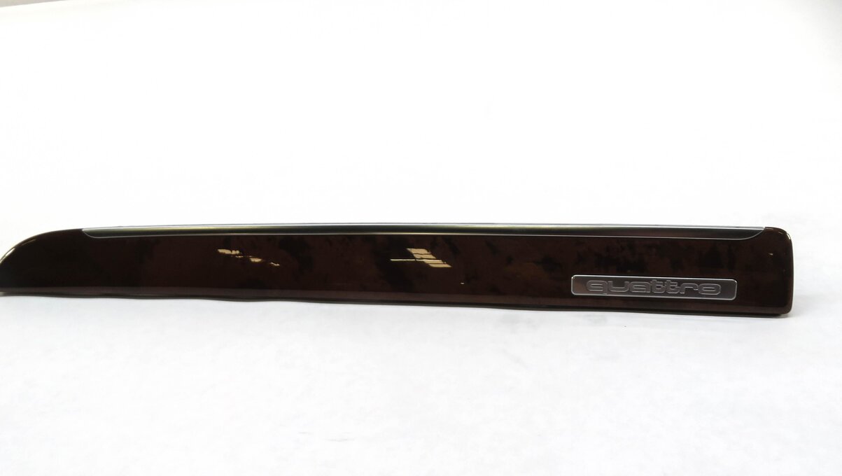 Thumbnail 7: 2014 AUDI Q7 (4L) DASH & DOOR INTERIOR TRIM PANEL SET-5 (BURR WALNUT WOOD 5TS)