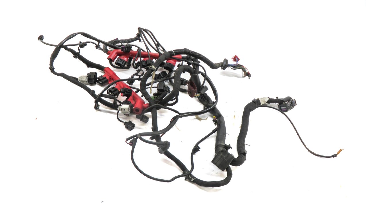 Thumbnail 2: 2014 AUDI Q7 (4L) AWD 3.0L SUPERCHARGED ENGINE WIRE WIRING HARNESS LOOM