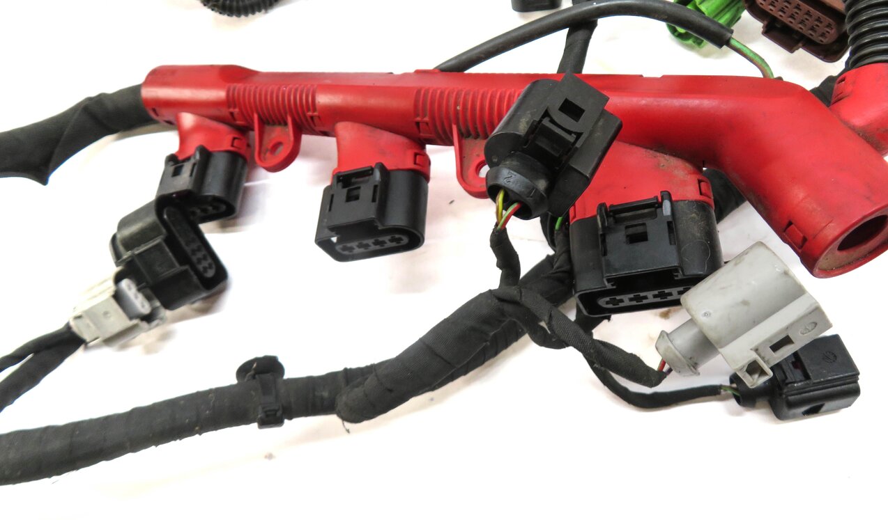 Thumbnail 5: 2014 AUDI Q7 (4L) AWD 3.0L SUPERCHARGED ENGINE WIRE WIRING HARNESS LOOM