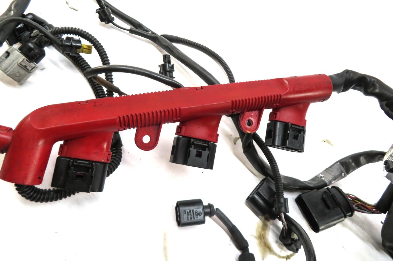 Thumbnail 6: 2014 AUDI Q7 (4L) AWD 3.0L SUPERCHARGED ENGINE WIRE WIRING HARNESS LOOM