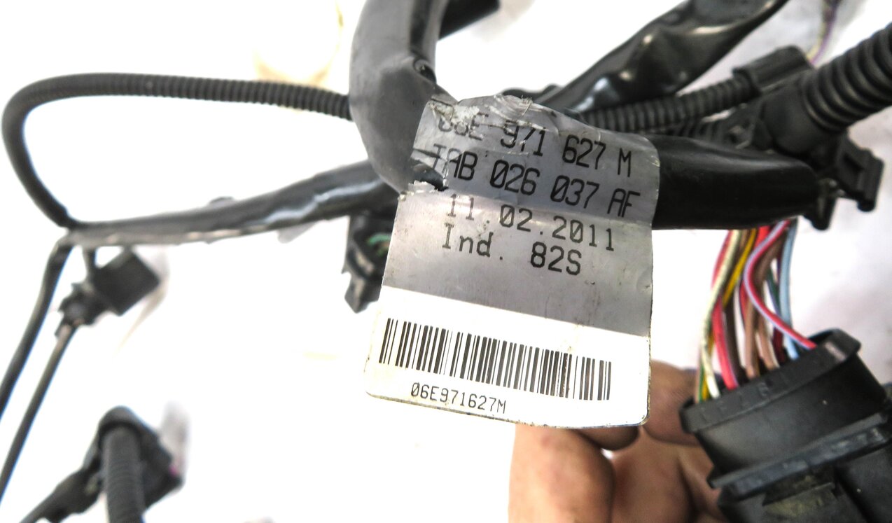 Thumbnail 7: 2014 AUDI Q7 (4L) AWD 3.0L SUPERCHARGED ENGINE WIRE WIRING HARNESS LOOM