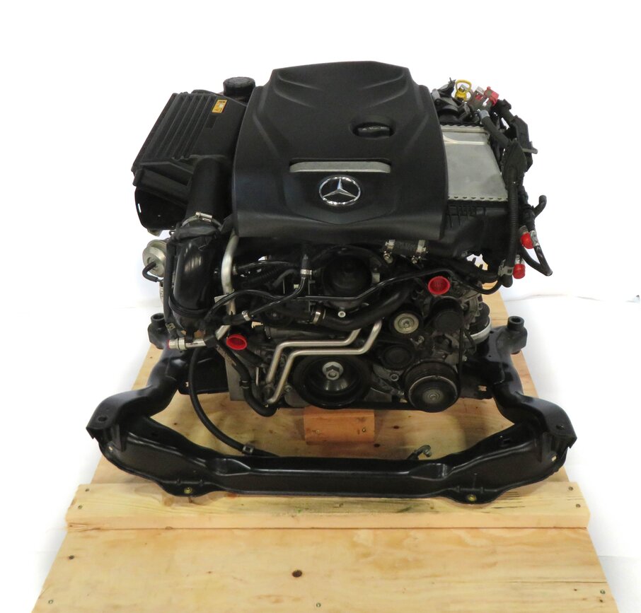 MERCEDES 17-20 SLC300 / 2016 SLK300 2.0L M274 TURBO ENGINE ASSEMBLY (77k)