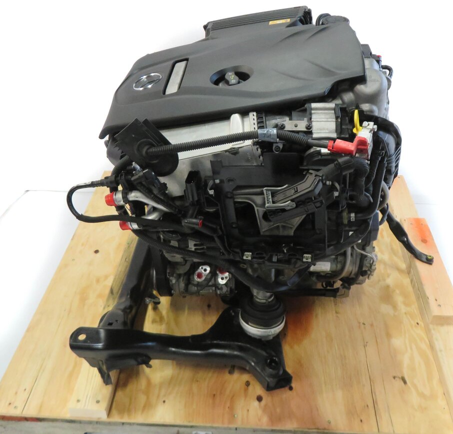Thumbnail 14: MERCEDES 17-20 SLC300 / 2016 SLK300 2.0L M274 TURBO ENGINE ASSEMBLY (77k)