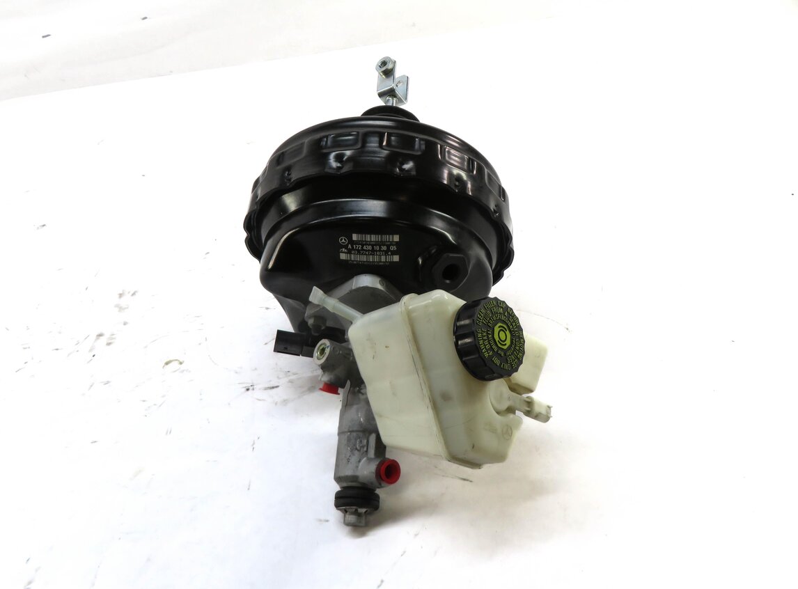 Thumbnail 3: 2014-2020 MERCEDES SLC SLK CLASS (R172) POWER BRAKE BOOSTER w/ MASTER CYLINDER