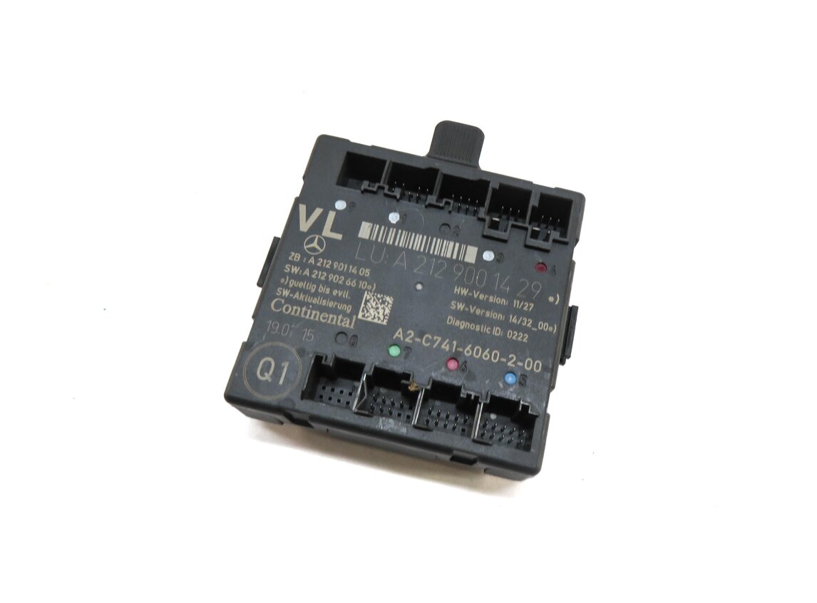 2016 MERCEDES SLK300 (R172) LEFT FRONT DRIVER DOOR CONTROL MODULE