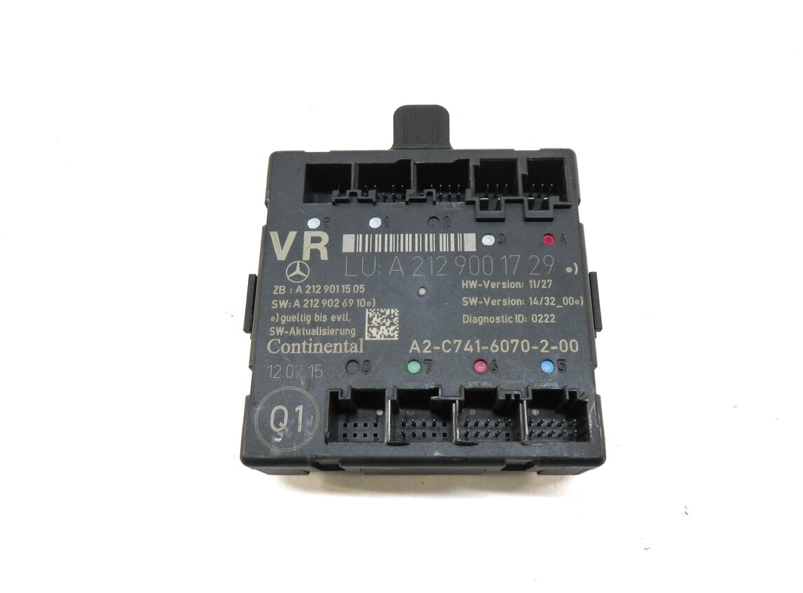Thumbnail 2: 2016 MERCEDES SLK300 (R172) RIGHT FRONT PASSENGER DOOR CONTROL MODULE