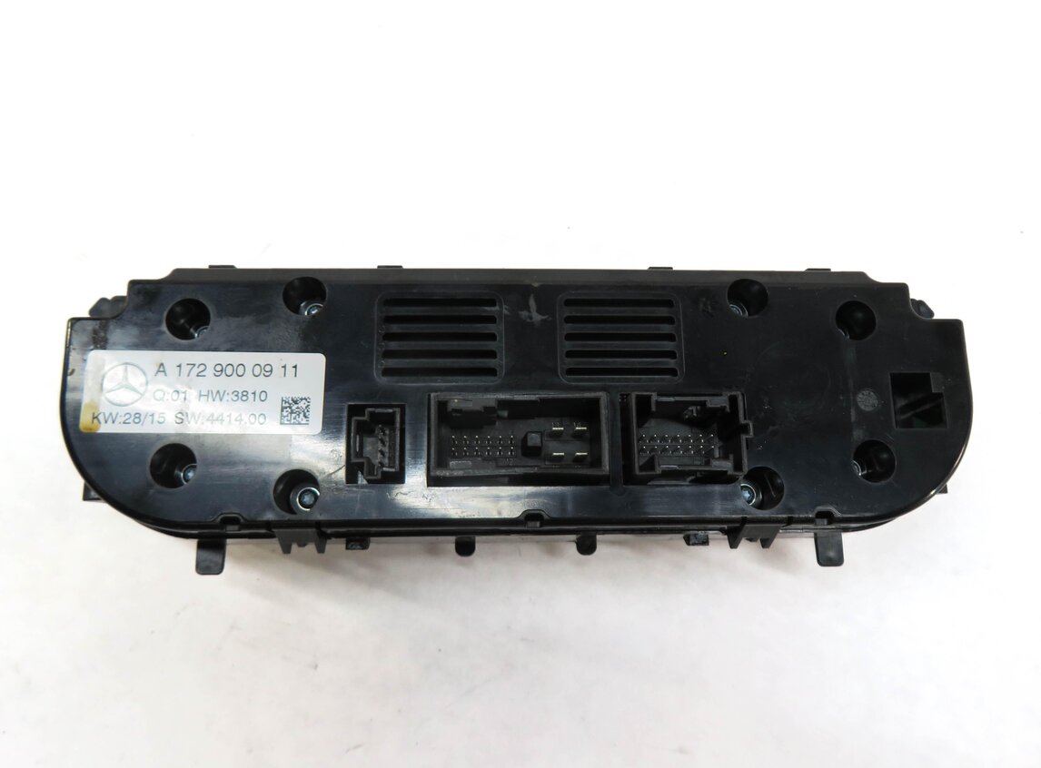 Thumbnail 5: 2013-2016 MERCEDES SLK CLASS (R172) HEATER A/C TEMPERATURE CLIMATE CONTROL PANEL