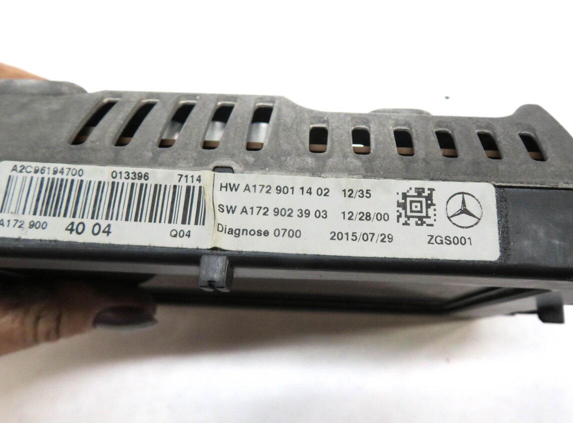 Thumbnail 6: 12-16 MERCEDES C GL ML SLK CLASS (R172 W204 W166 X166) INFORMATION MEDIA SCREEN