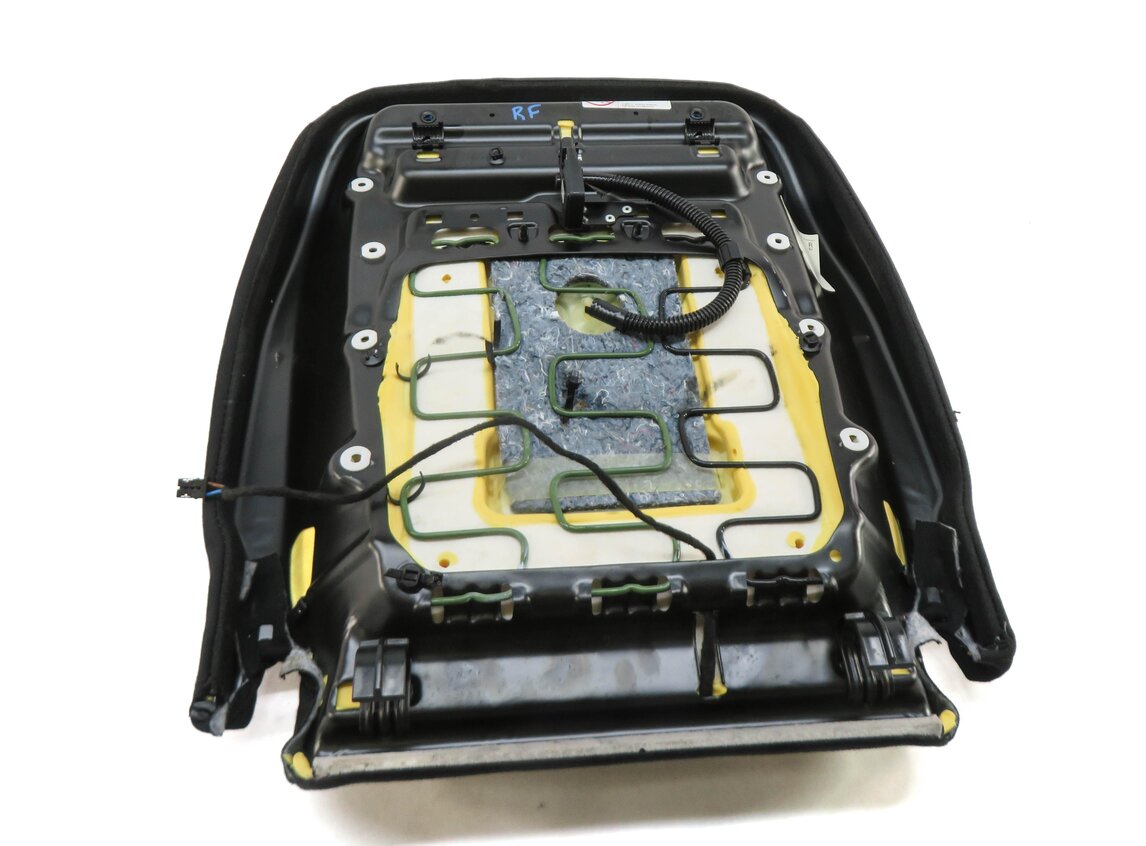 Thumbnail 6: 12-20 MERCEDES SLC SLK (R172) PASSENGER LOWER BOTTOM HEATED SEAT CUSHION (BLACK)