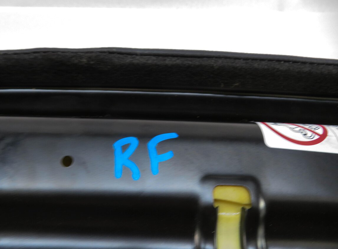 Thumbnail 7: 12-20 MERCEDES SLC SLK (R172) PASSENGER LOWER BOTTOM HEATED SEAT CUSHION (BLACK)