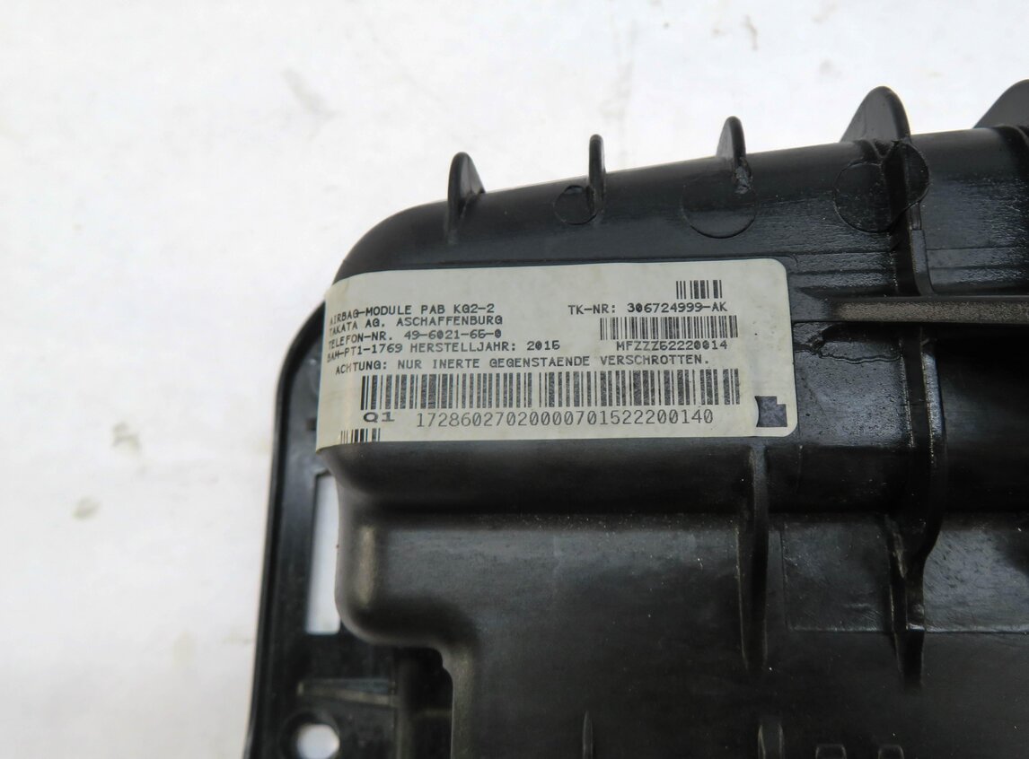 Thumbnail 5: 2012-2020 MERCEDES SLC SLK CLASS (R172) RIGHT PASSENGER DASH AIRBAG AIR BAG