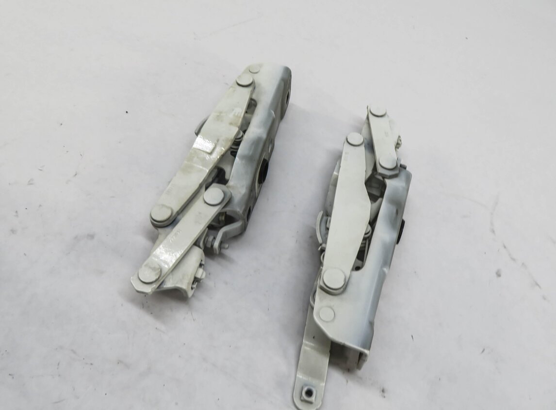 16-22 MERCEDES SL SLC SLK CLASS (R172 R232) FRONT HOOD HINGE SET-2 (WHITE 149U)