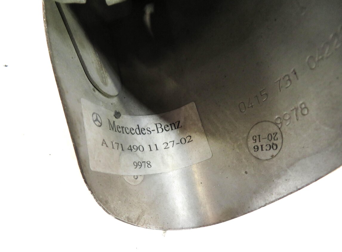 Thumbnail 5: 17-20 MERCEDES SLC300 SLK300 (R172) LEFT & RIGHT MUFFLER PIPE EXHAUST TIP SET-2