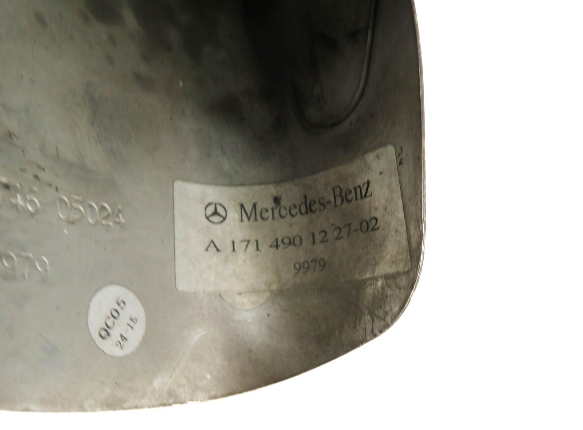 Thumbnail 6: 17-20 MERCEDES SLC300 SLK300 (R172) LEFT & RIGHT MUFFLER PIPE EXHAUST TIP SET-2