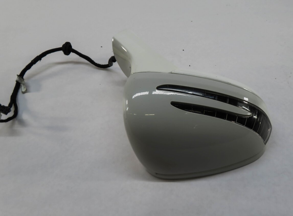 Thumbnail 5: 12-20 MERCEDES SLC SLK CLASS (R172) RIGHT P-FOLD MEM AUTODIM DOOR MIRROR (WHITE)
