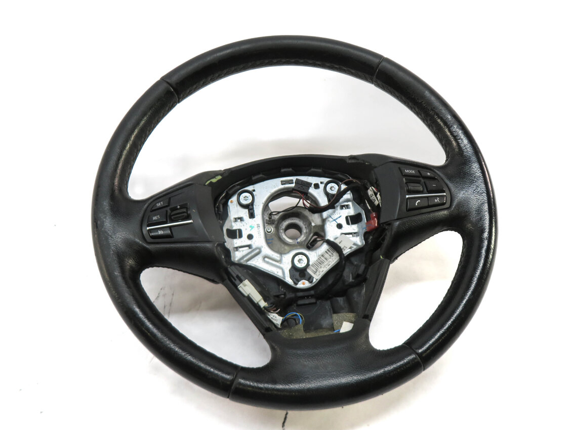 Thumbnail 6: 14-18 BMW X5 (F15) 15 X6 (F16) 3 SPOKE STEERING WHEEL WITH SWITCHES (Black)