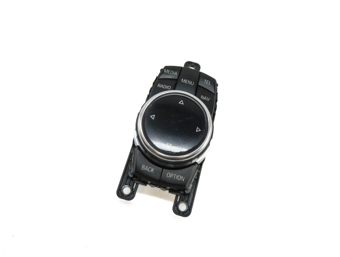 Thumbnail 5: 2014 BMW X5 (F15) I-DRIVE NAVIGATION RADIO STEREO INFORMATION CONTROL KNOB
