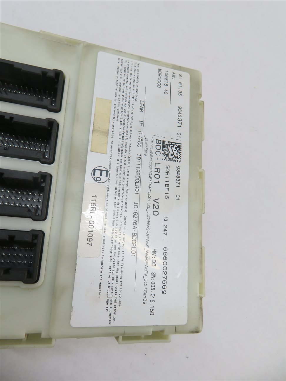 Thumbnail 9: 2014-2018 BMW X5 (F15) 3.0L N55 ENGINE BODY CONTROL ECM BCM MODULE KEY FOB SET