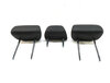 Thumbnail 2: 2014 BMW X5 (F15) REAR 2ND ROW LEFT RIGHT CENTER HEADREST SET 3 (Black)